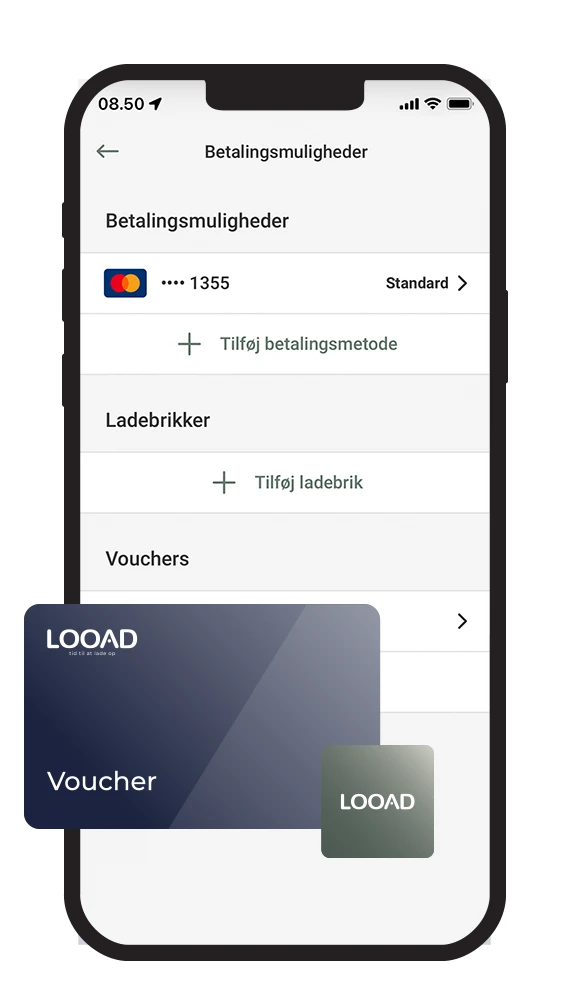 Tilføj en voucher 